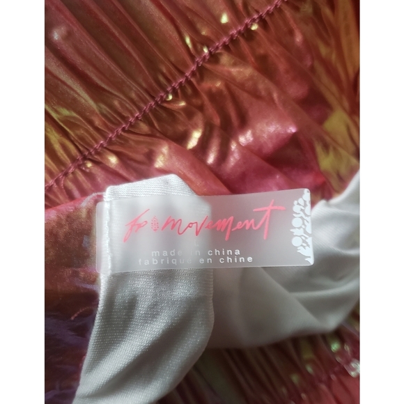 11. NWOT Anthropologie Free People Movement Way Home Shine Shorts - Picture 5 of 6